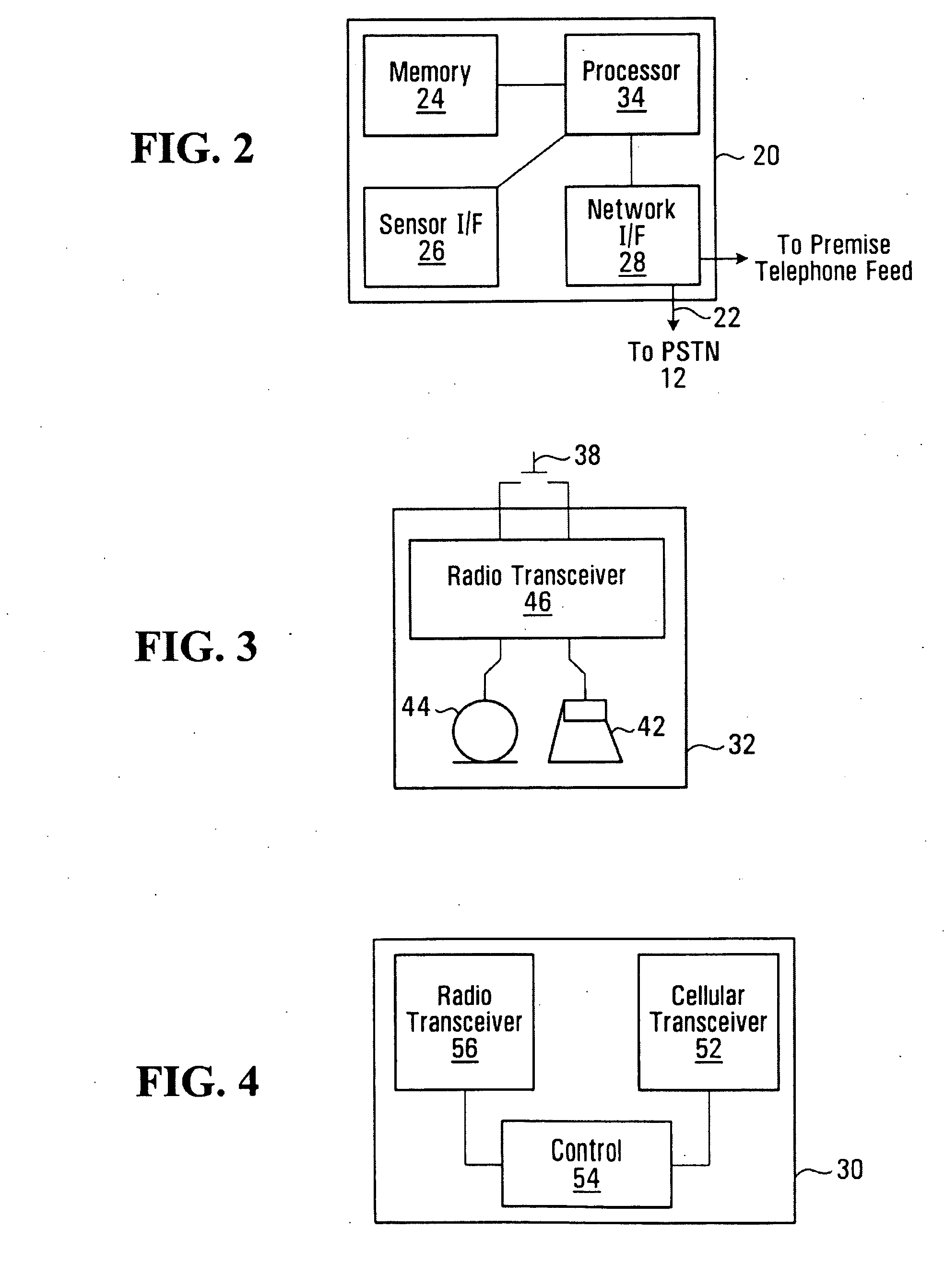 Alarm system providing wireless voice communication