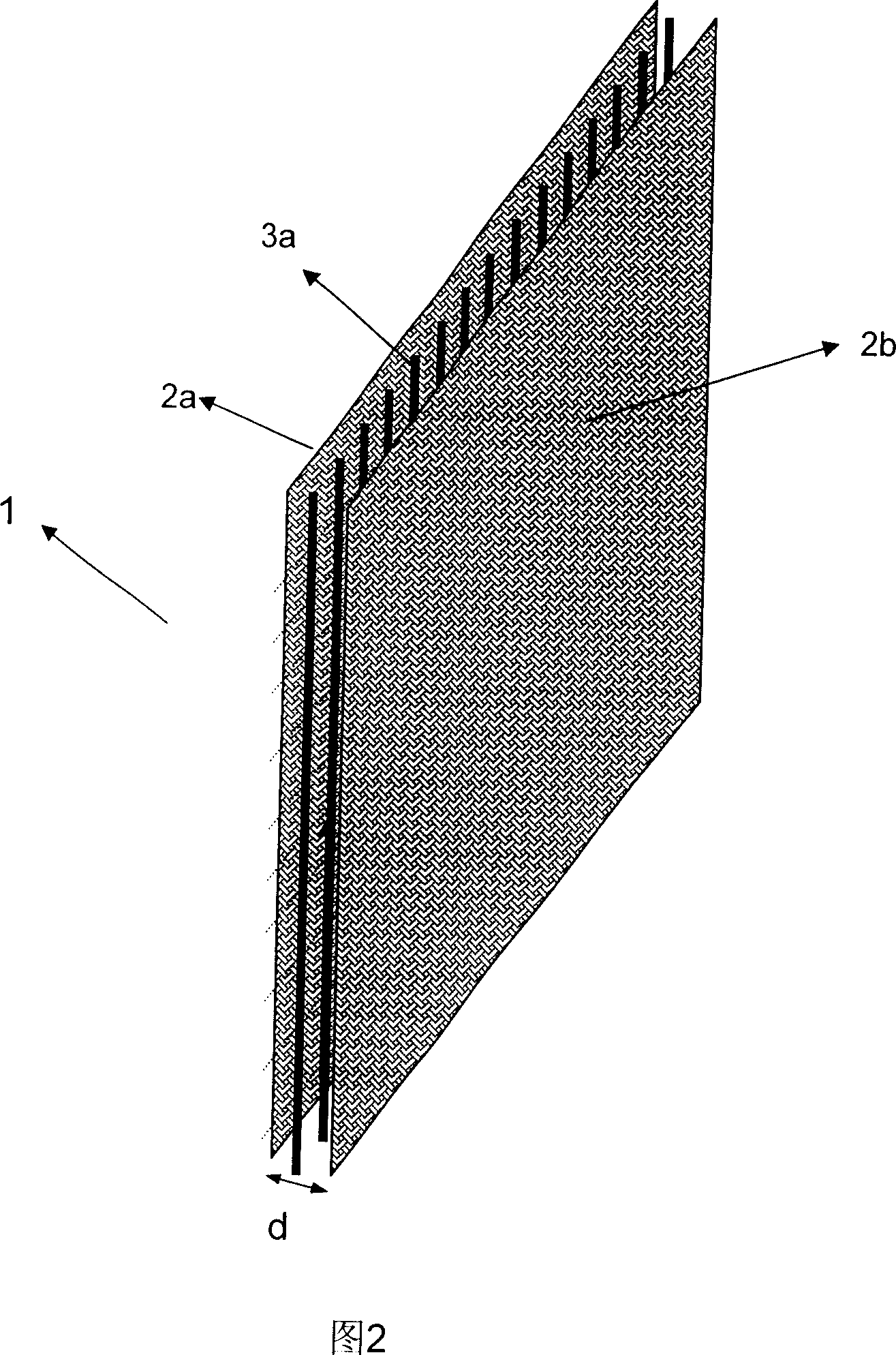 Novel coupling film separating method and device used in gas separation