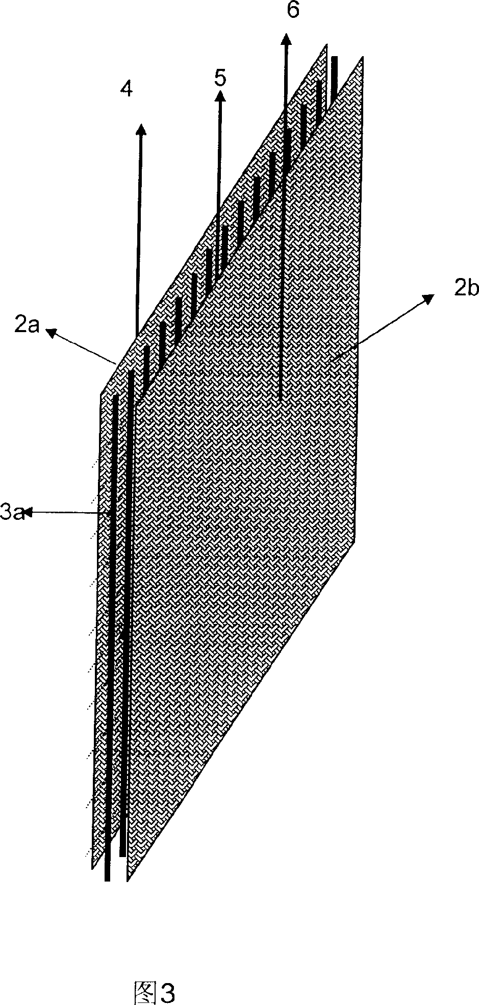 Novel coupling film separating method and device used in gas separation