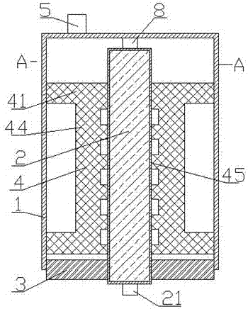 Membrane unit with scrubbing mechanism and water purifier using the same