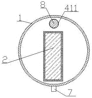 Membrane unit with scrubbing mechanism and water purifier using the same