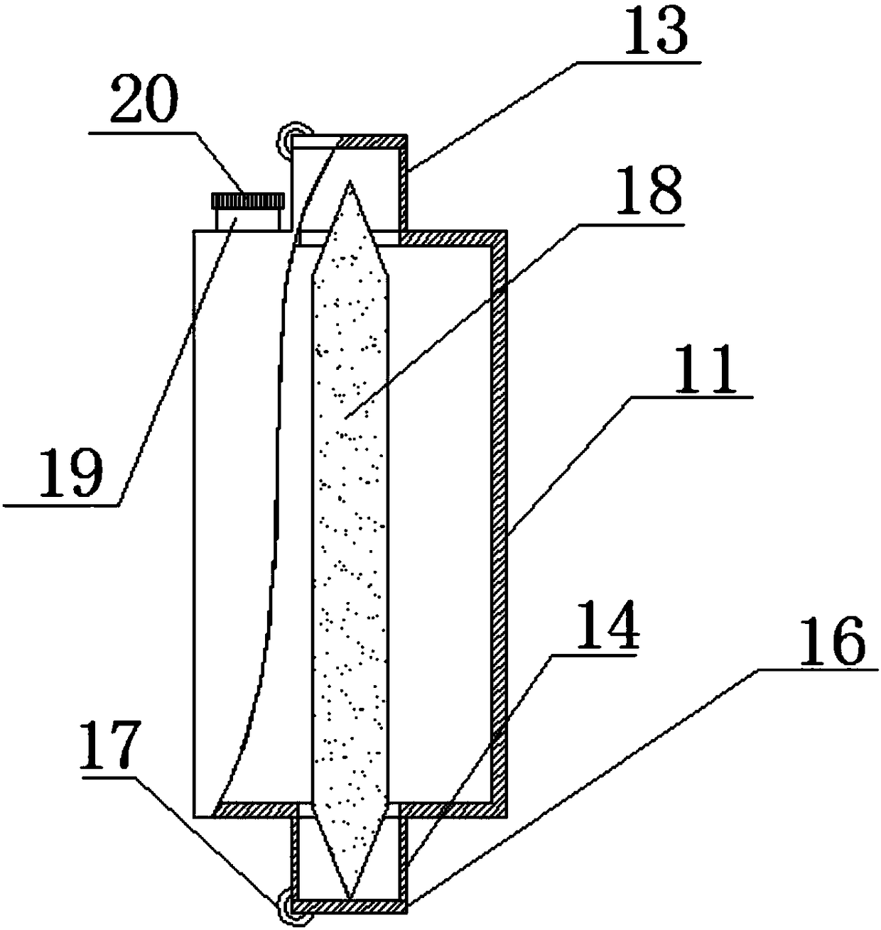 Seeding gap and density adjustable crop seeding device