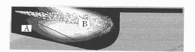 Oil injection timing control policy of diesel engine double-swirl combustion system