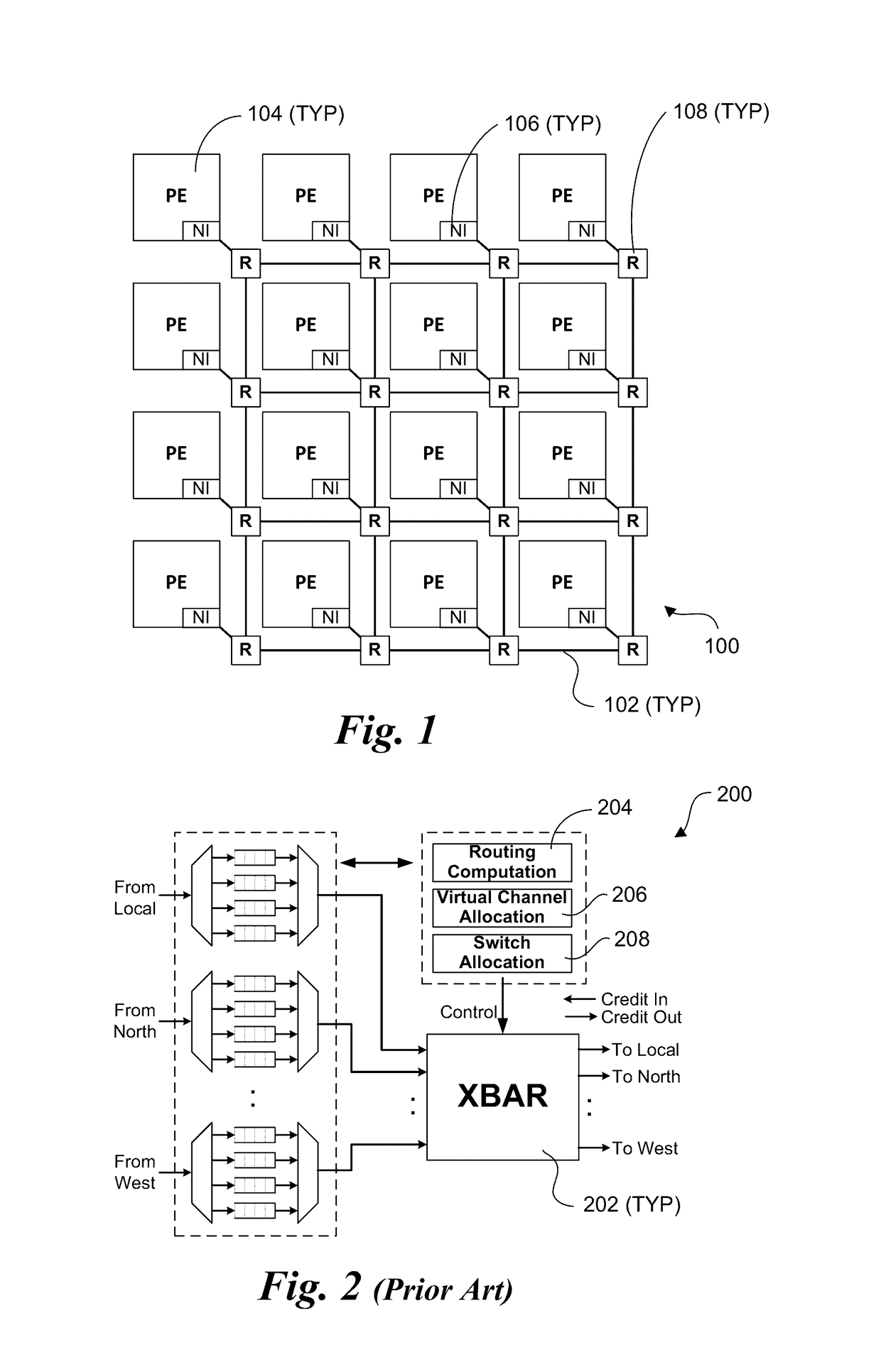 Modular decoupled crossbar for on-chip router