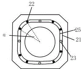 Pretensioned Prestressed Concrete Hollow Corner Pile