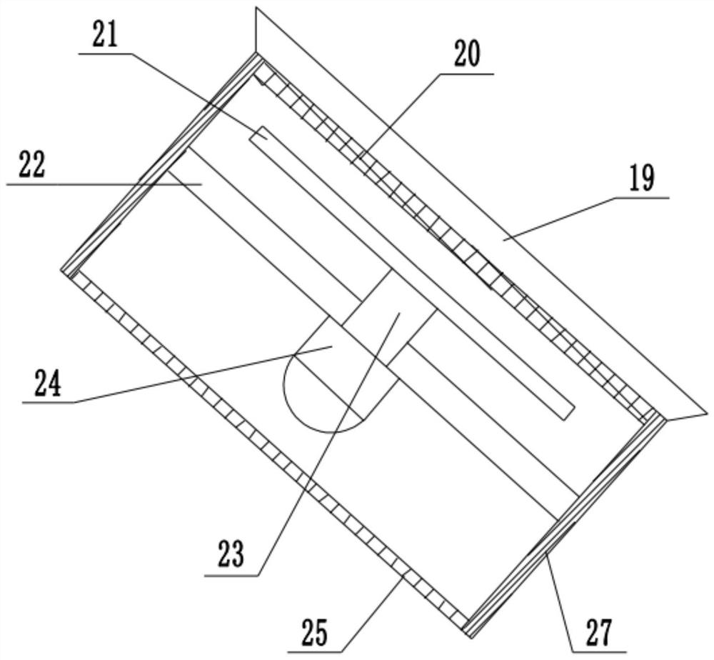 Drying and dust collecting device for textile fabric