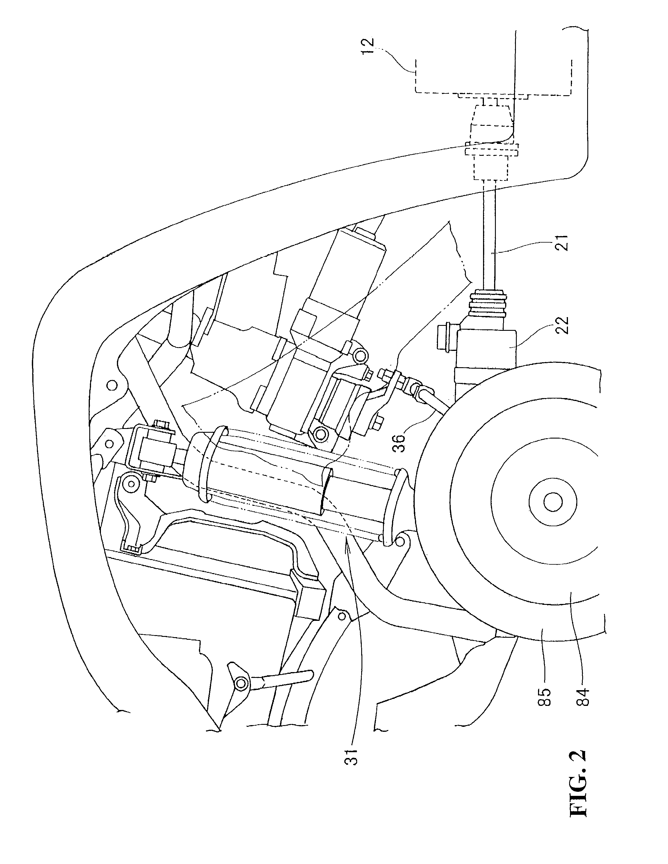 Suspension system for vehicle