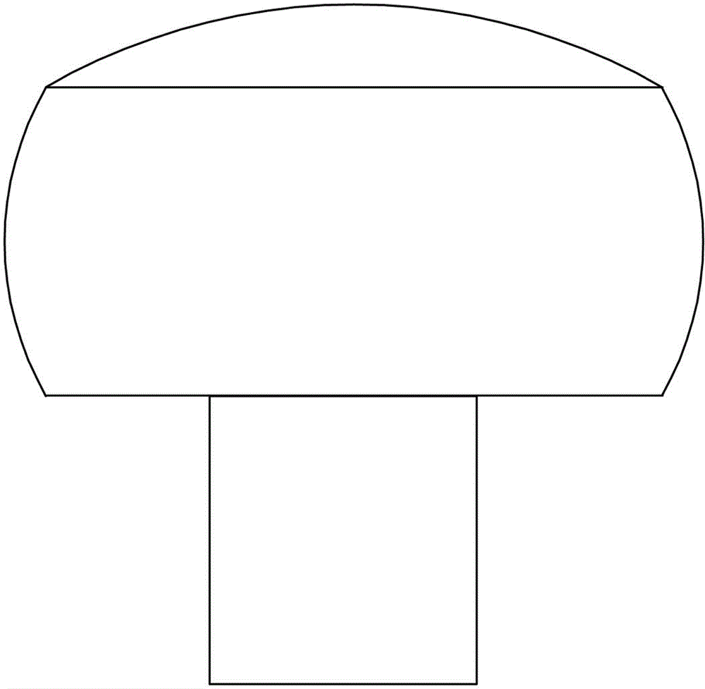 Hollow forging method of nuclear power main pipeline