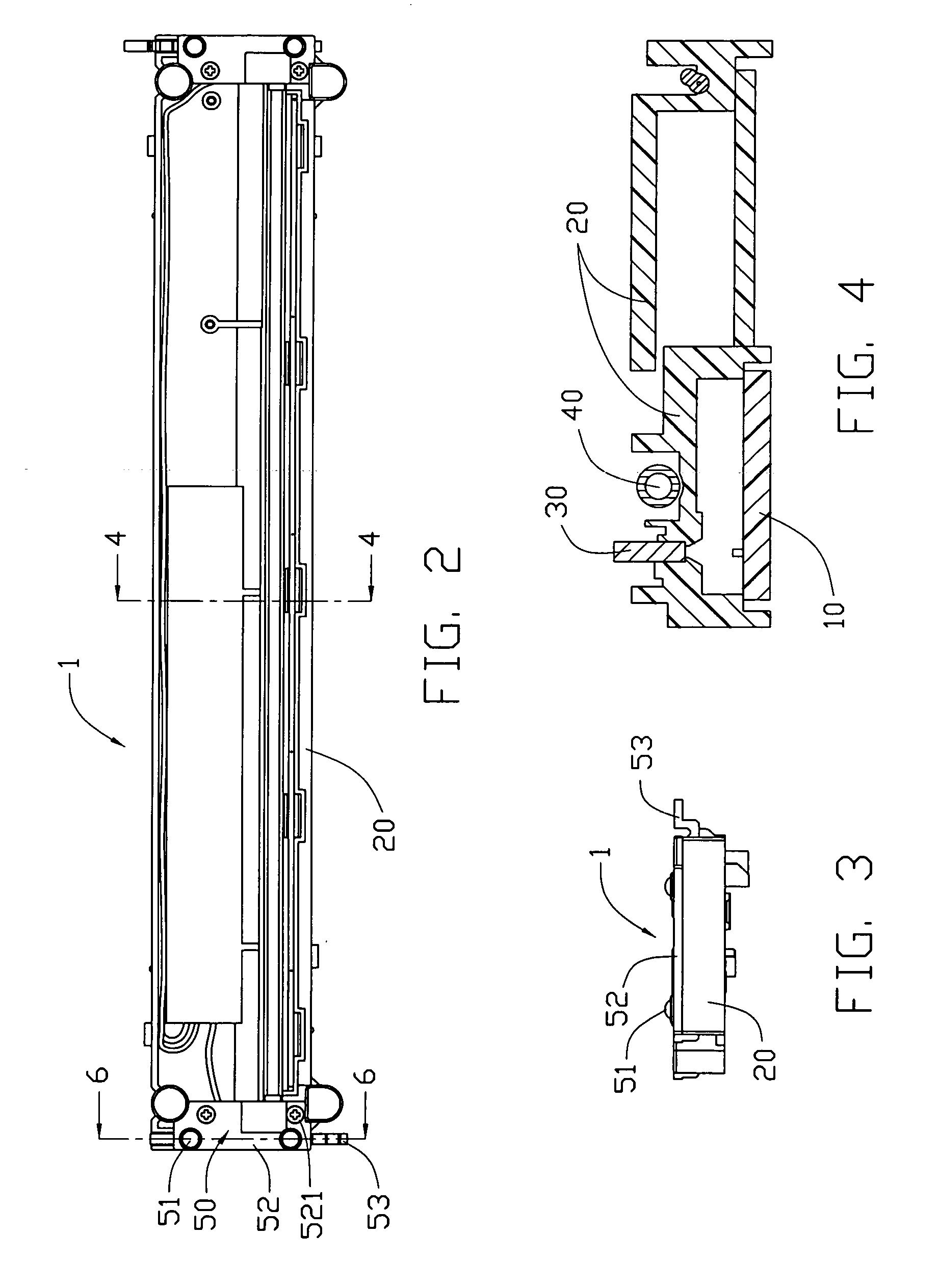 Image sensor with device for adjusting focus