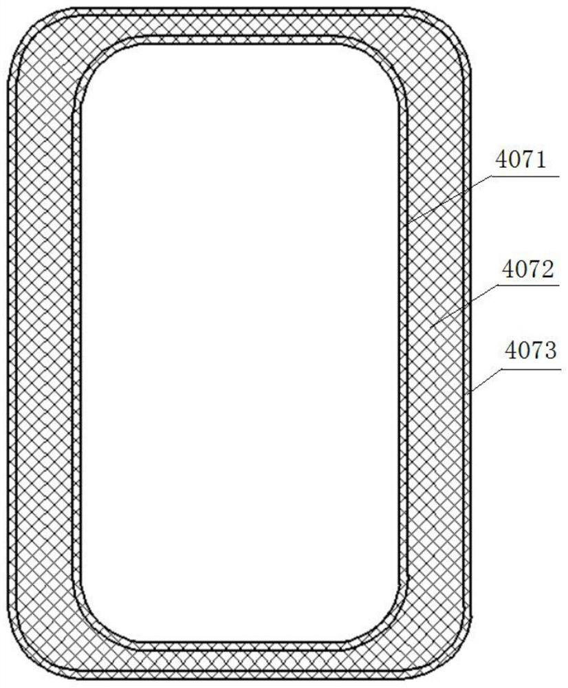 Composite material space truss structure and preparation method based on curing forming mold