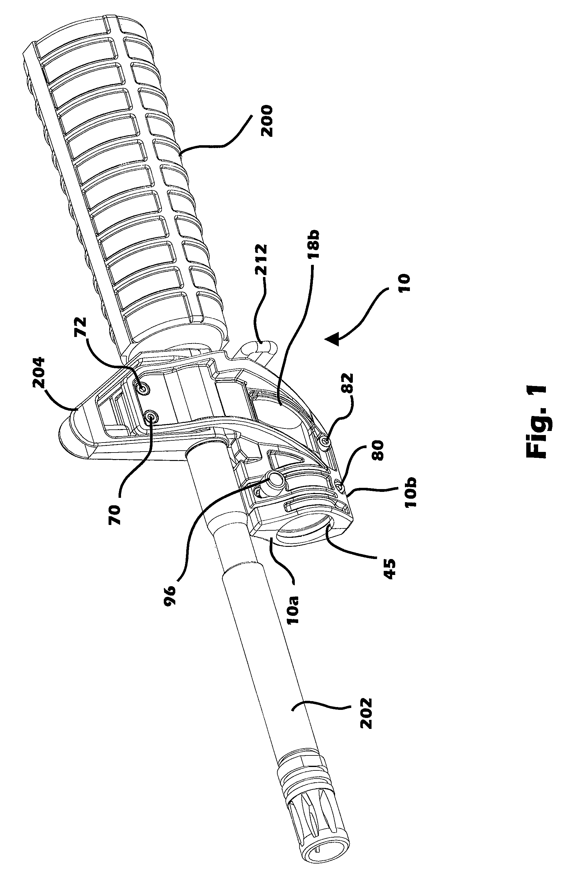 Accessory mount for a firearm