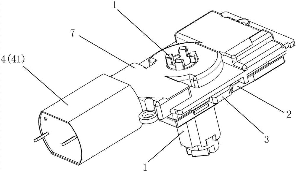 Locking mechanism of electronic coded lock