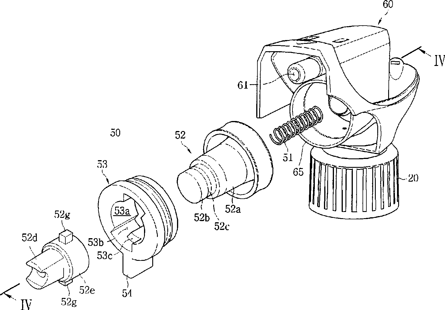 Trigger type sprayer