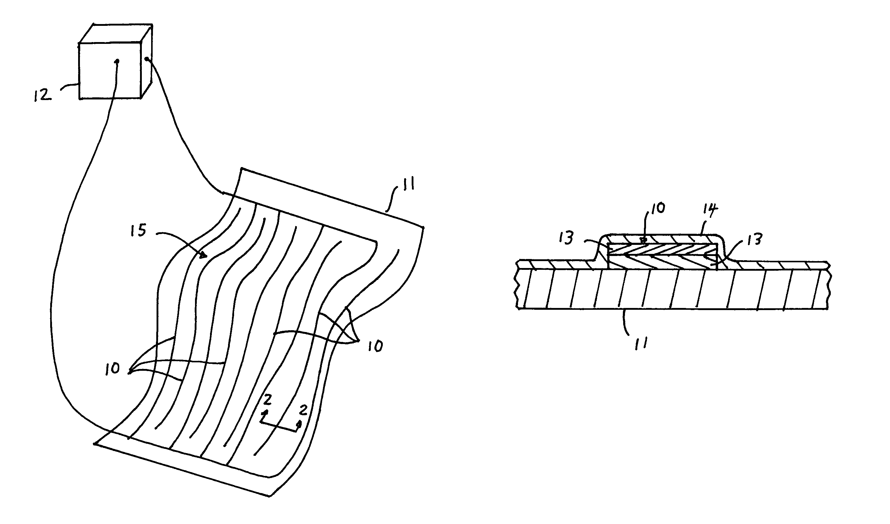 Electrodynamic arrays having nanomaterial electrodes