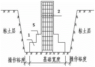 Pole and tower foundation construction method