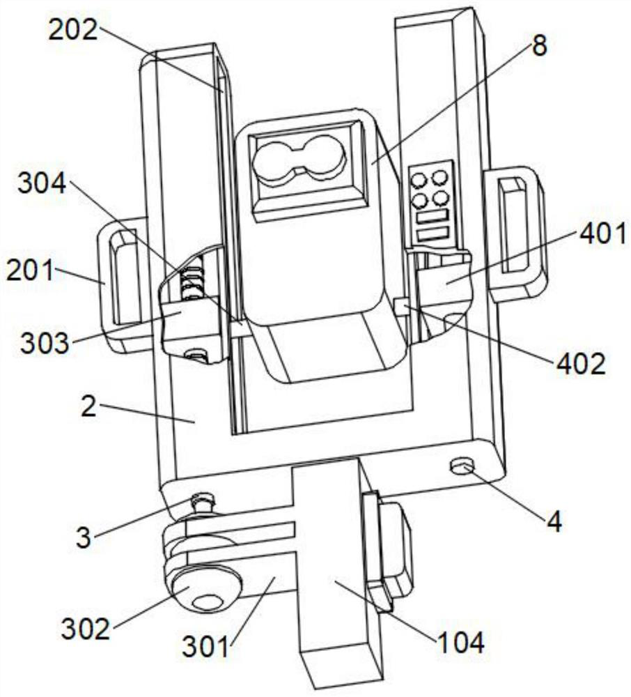 Easily adjustable examination table for ophthalmology department