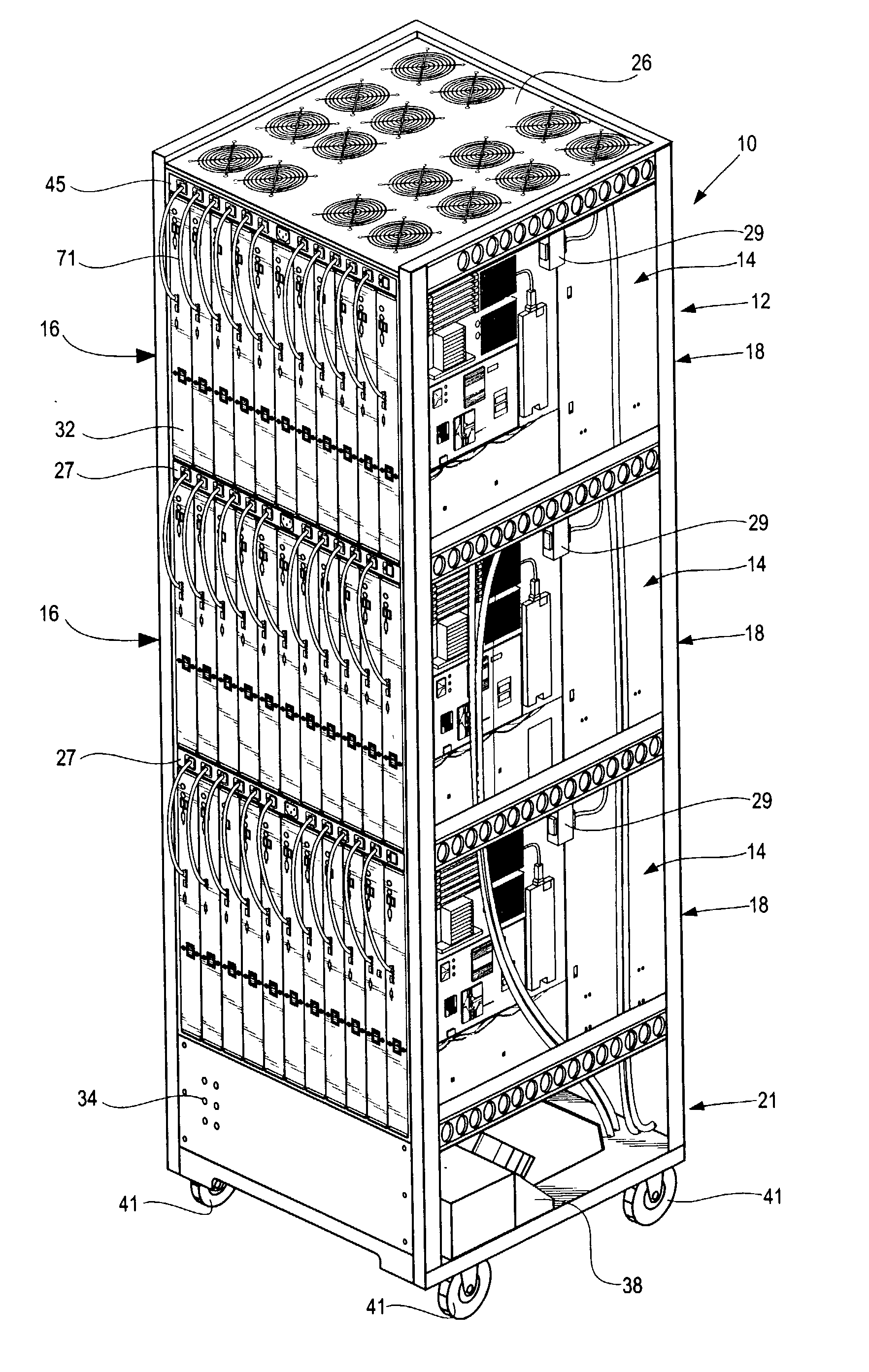 Method and apparatus for rack mounting computer components