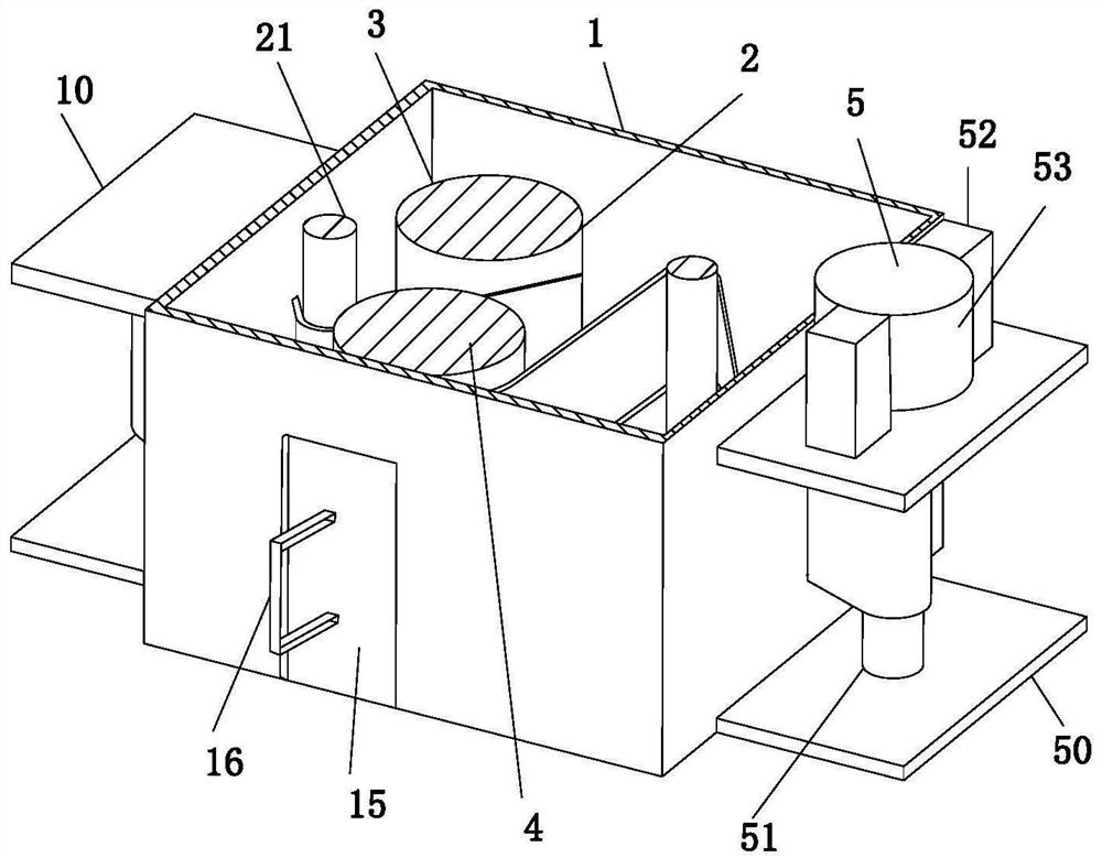 Production process of antibacterial garment fabric