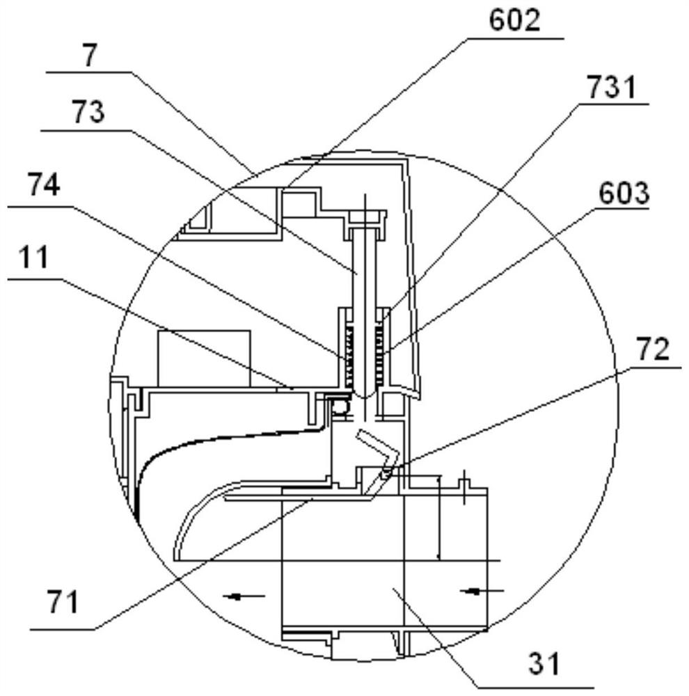 Self -clean vacuum cleaner and operation of the self -clean vacuum cleaner