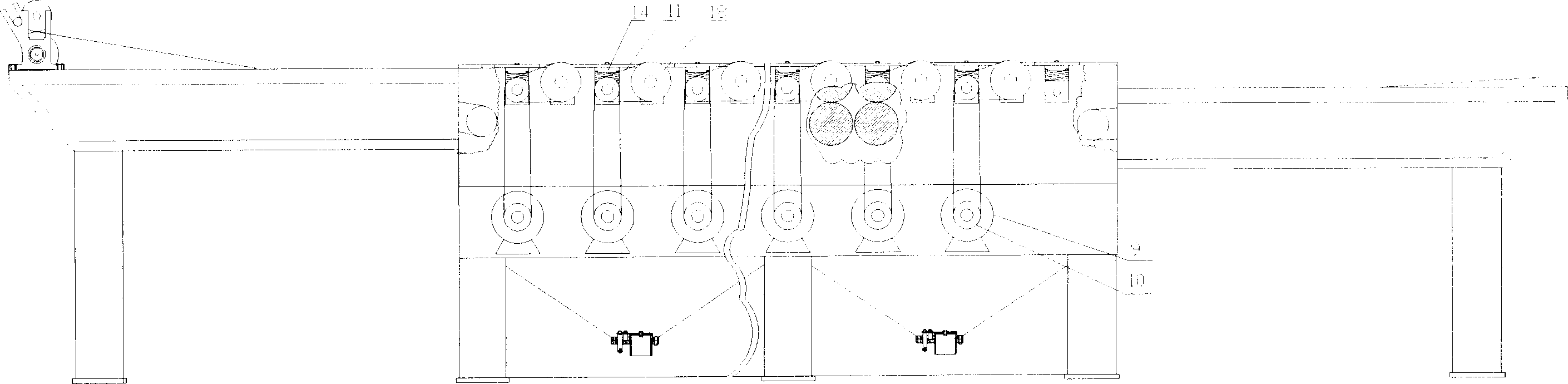 Vibration roller fiber-opening method and fiber-opening machine