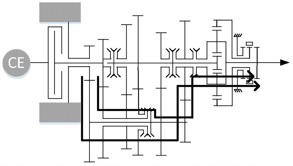 Commercial Vehicle Parallel Hybrid Multi-speed Transmission