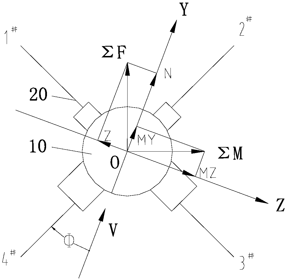 Zero point error processing method for wind tunnel test data of symmetrical aircraft