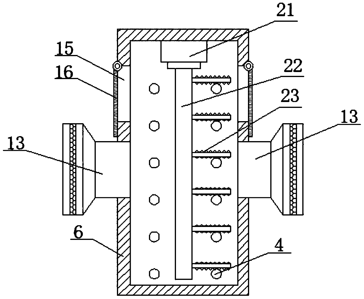 A photovoltaic inverter that is convenient for heat dissipation and dust prevention