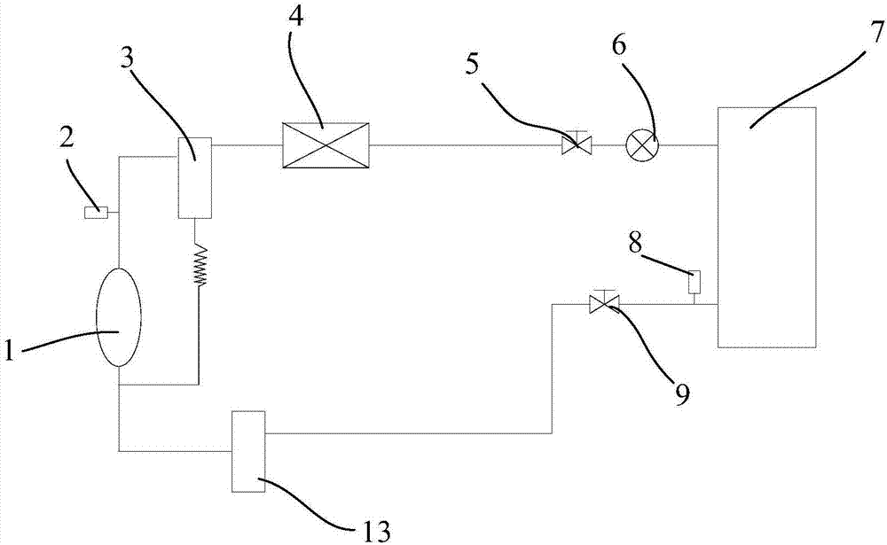 Cold supply system and control method thereof