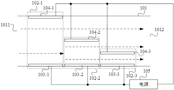 Water ion enrichment device and water ion concentration monitoring system