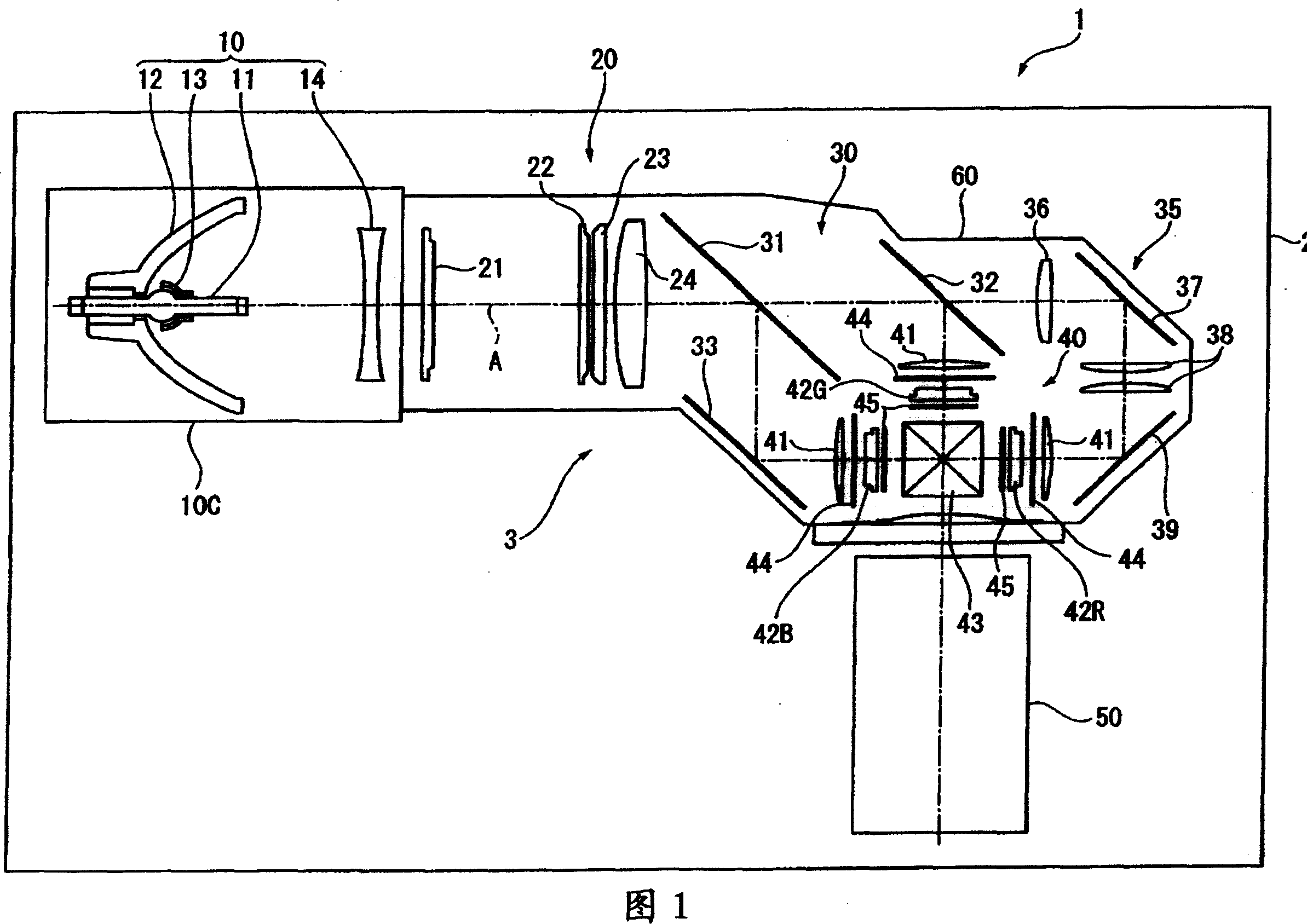 Light source device and projector