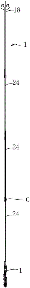 Telescopic drill pipe