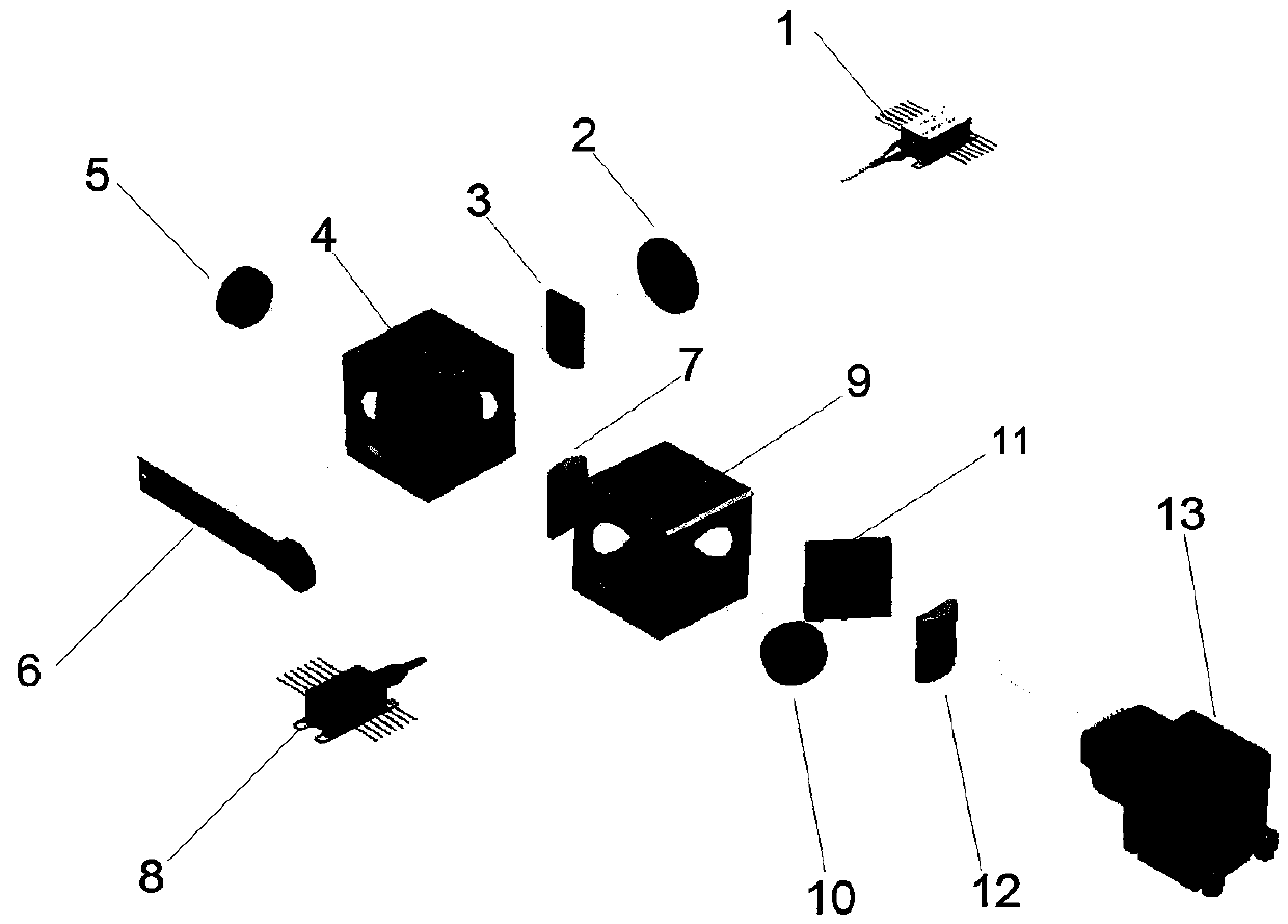 Weighing device and method based on modal frequency of cantilever beam