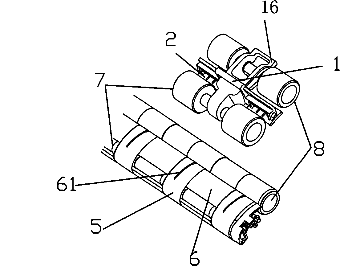 Yarn-collecting device for compact spinning