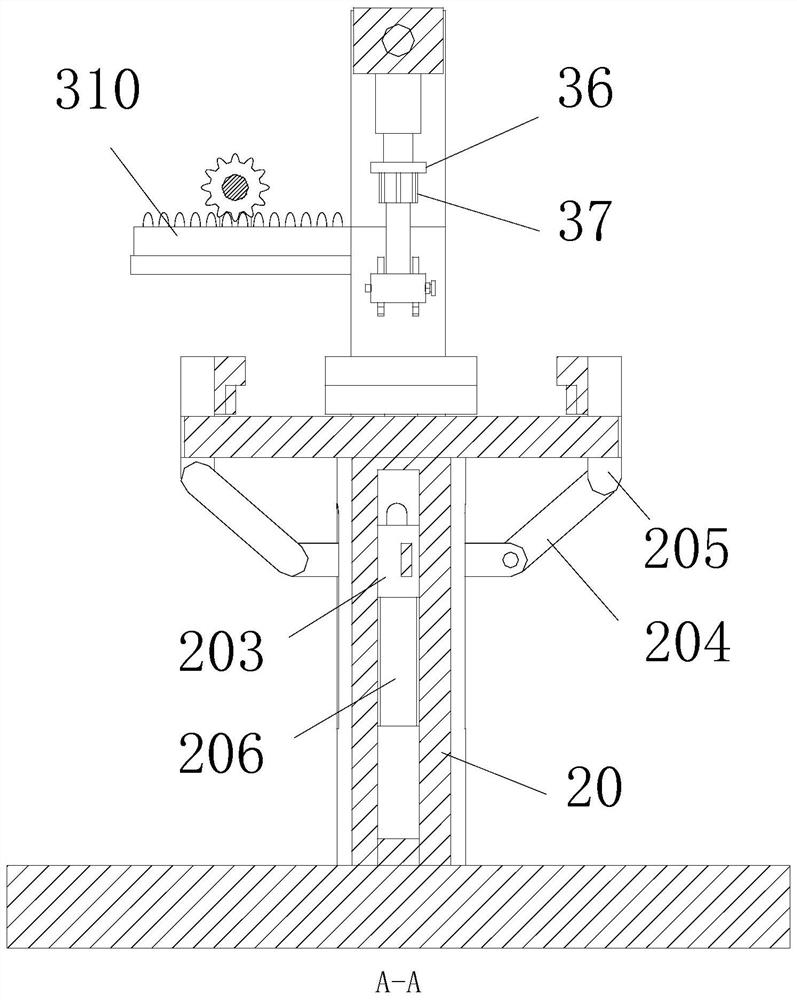 Anti-skid and wear-resistant ceramic tile preparing and processing system