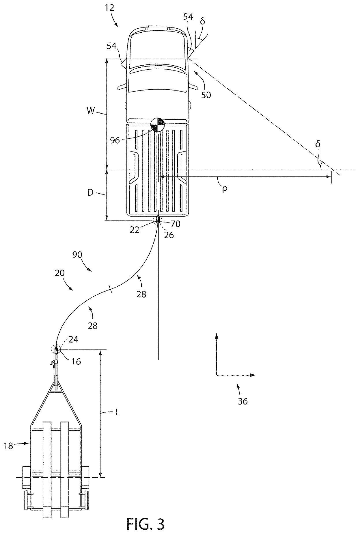 Modified steering angle at completion of hitch assist operation