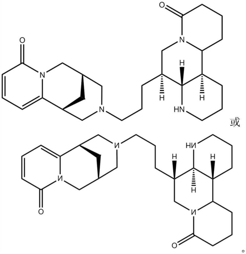 Novel dimeric alkaloid as well as preparation and application thereof