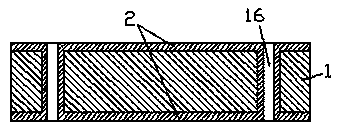 Low-loss silicon-based filter chip capable of improving reuse rate and manufacturing method thereof