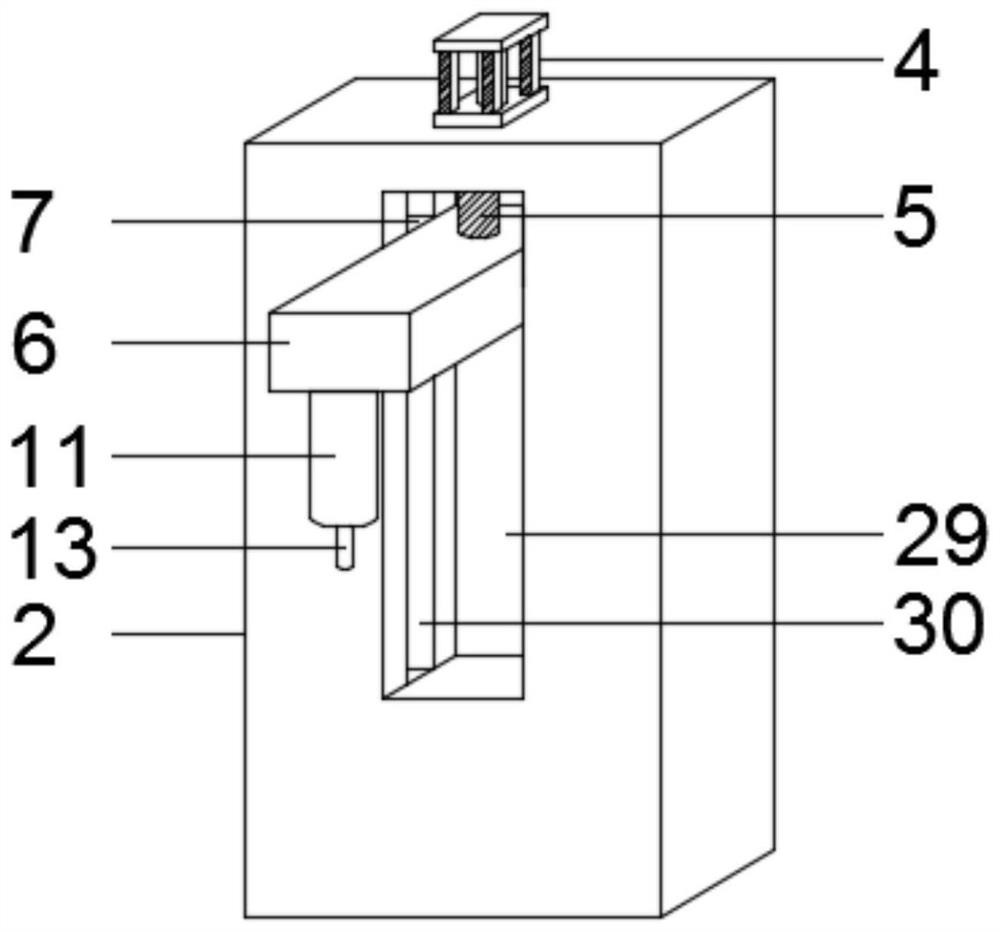 Automatic high-efficiency gluing equipment for electronic components