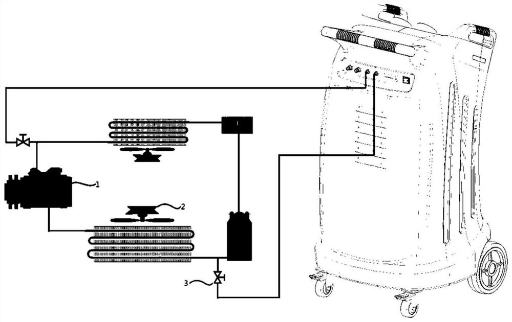 Automobile air conditioner diagnosis method, system and device