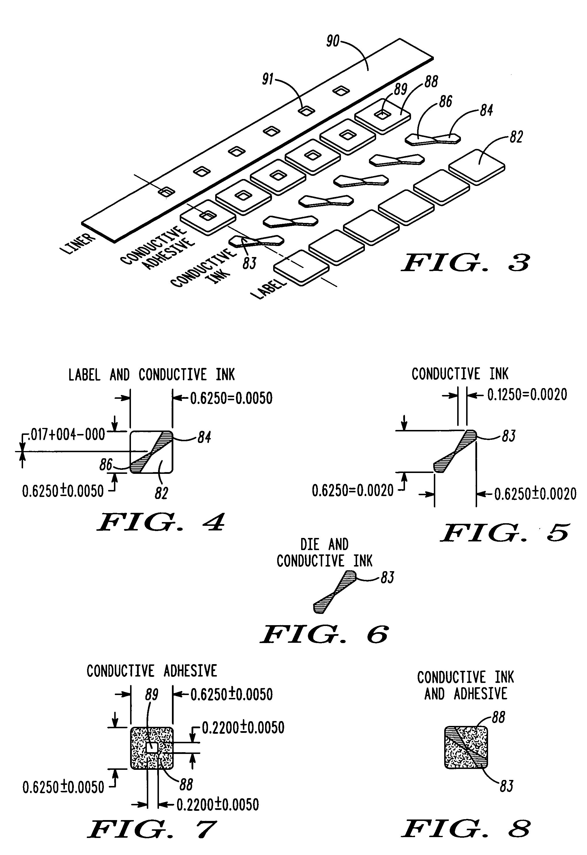 Circuit chip connector and method of connecting a circuit chip