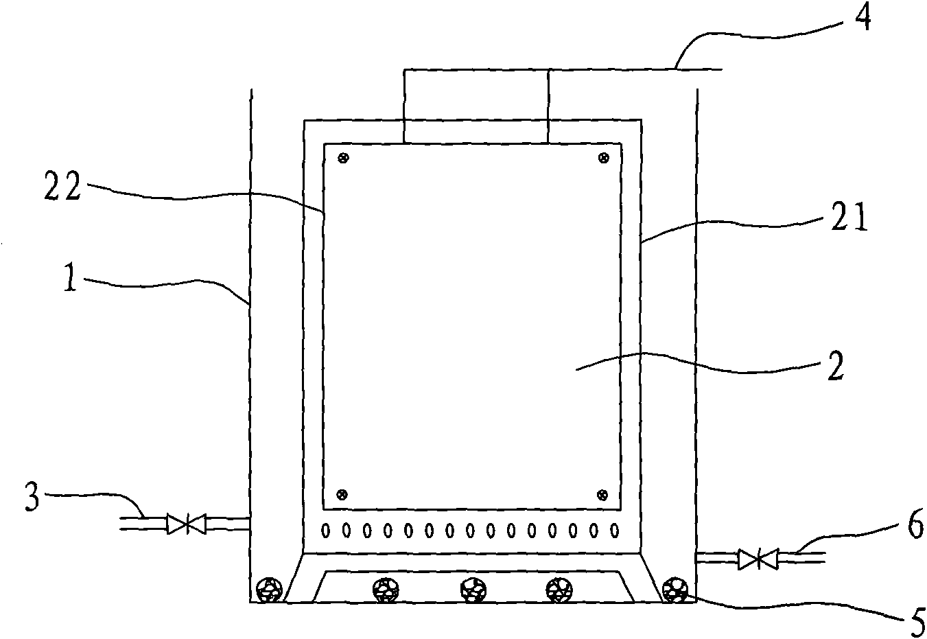 Treatment process of membrane bioreactor in nondegradable industrial wastewater