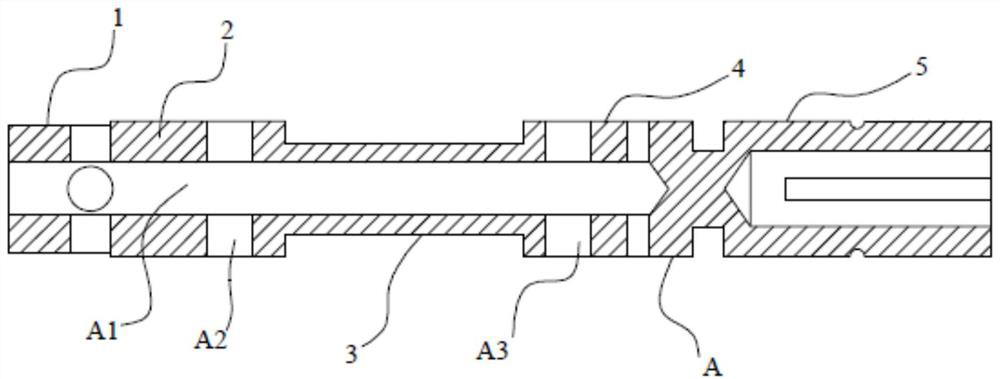 Rotary valve assembly for digital hydraulic oil cylinder and corresponding mechanical feedback digital hydraulic oil cylinder