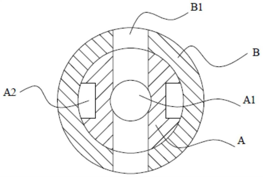 Rotary valve assembly for digital hydraulic oil cylinder and corresponding mechanical feedback digital hydraulic oil cylinder