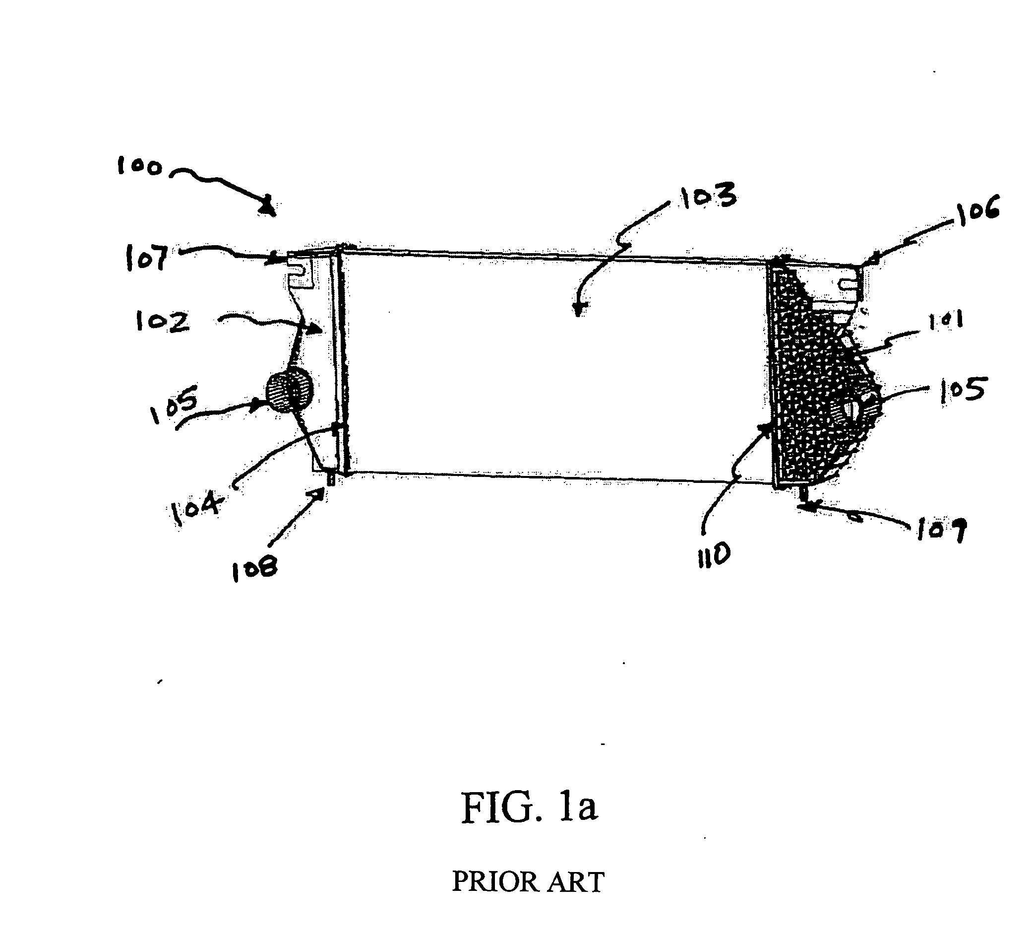 Heat exchanger assemblies having hybrid tanks