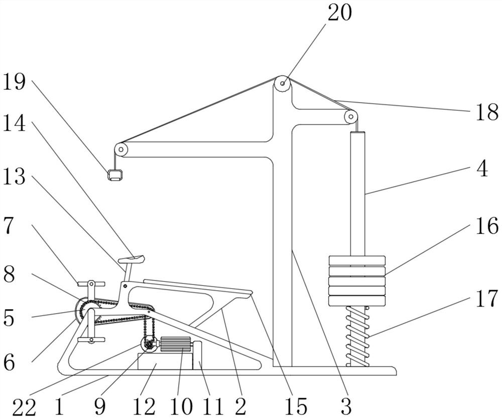 Exercise fitness mechanism capable of automatically storing electricity and increasing damping