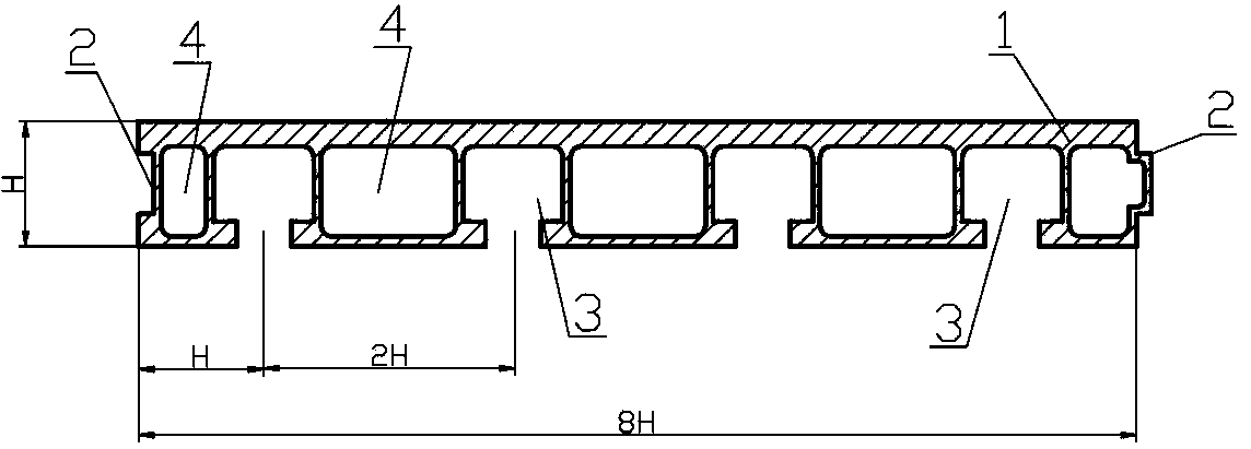 Splicing building board for rapid modeling and template rib, template and template structure