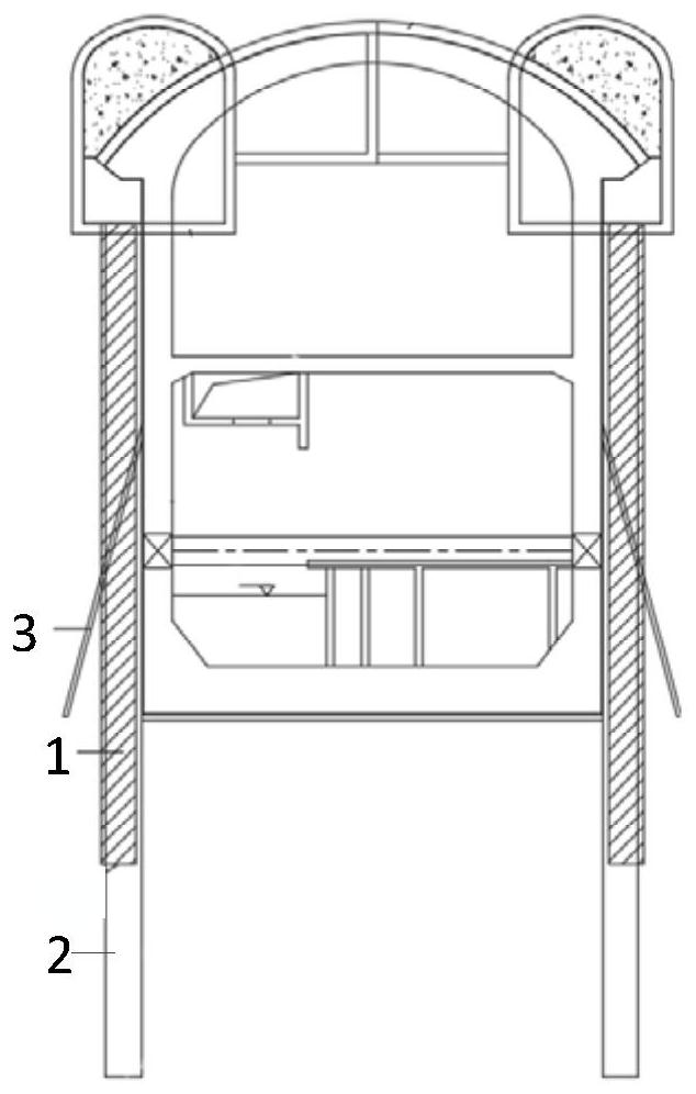 Method for treating water seepage of jet grouting pile