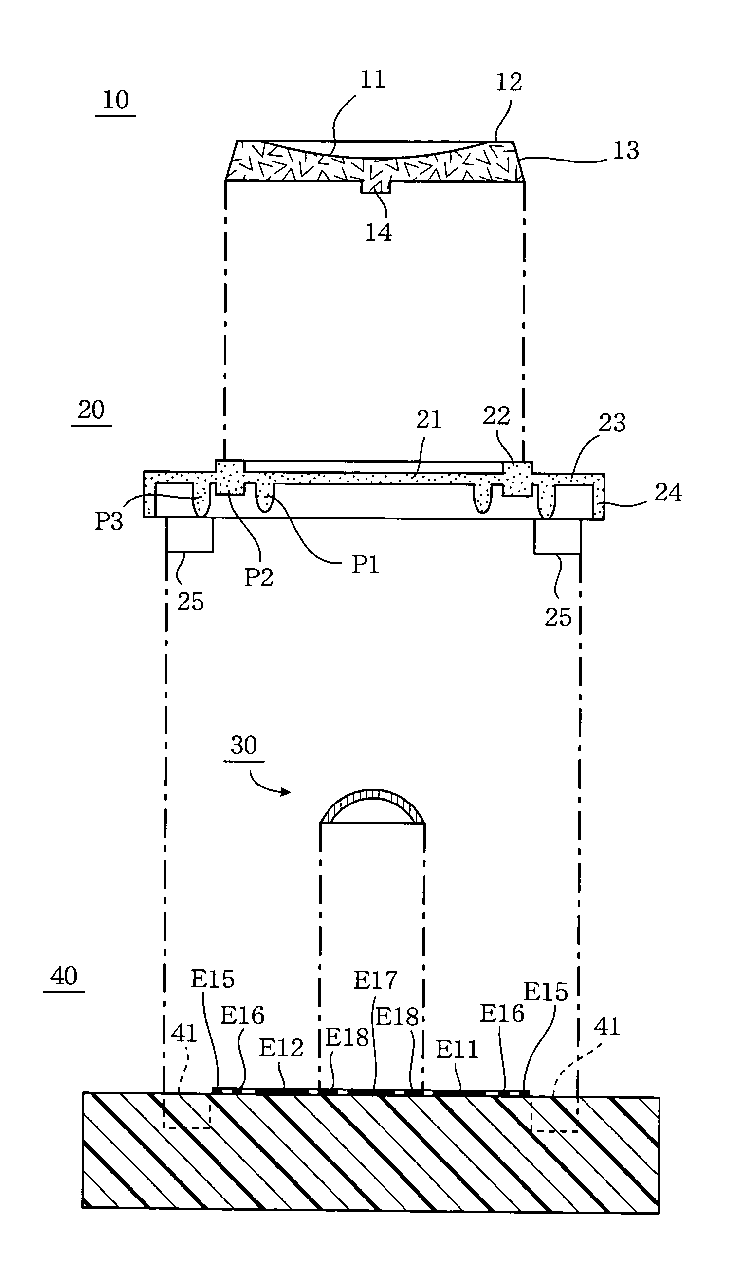 Input device of rotational operation quantity and operating device using this