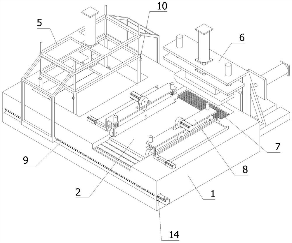 Bag feeding-type packaging machine with heat sealing device