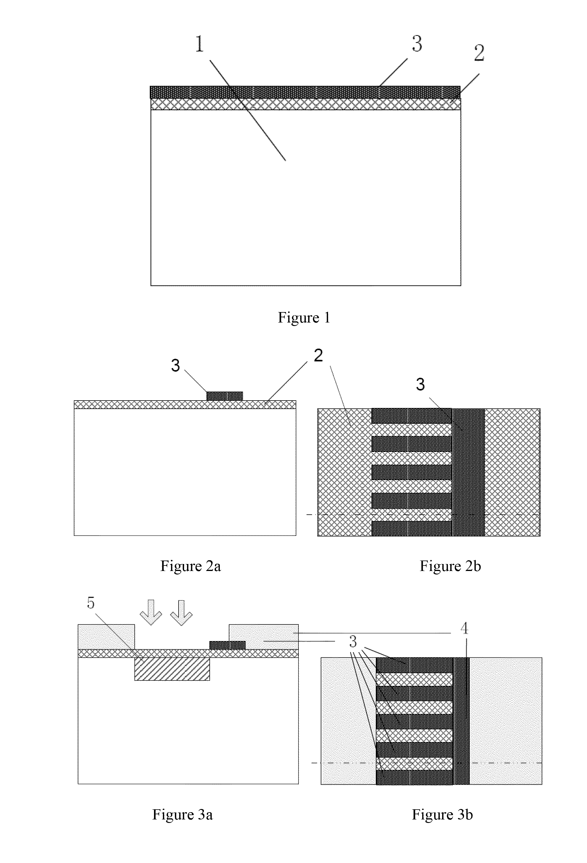 Combined-source MOS transistor with comb-shaped gate, and method for manufacturing the same